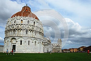 Field of miracles in Pisa, Italy