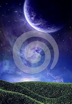 Field and Planet Premade photo
