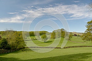 Fields above Sawrey, Lake District