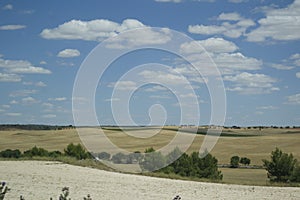 The fields of Cuenca, in Castilla La Mancha