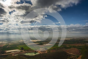 Fields cultivated in Murcia, Spain II