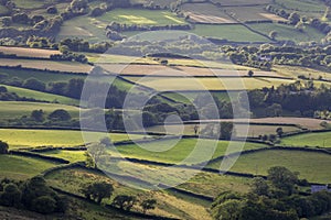 Fields and farmland of South Wales