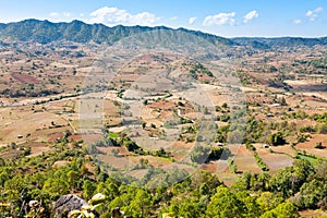 Fields landscape, Myanmar