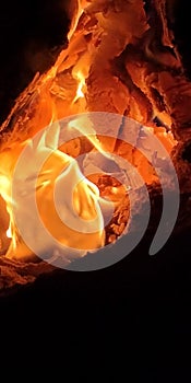 Fierce flameball rolling