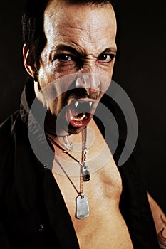 Fierce vampire