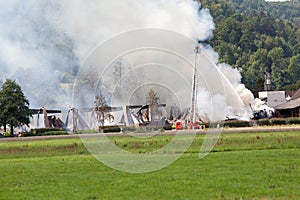 Fierman extinguish fire