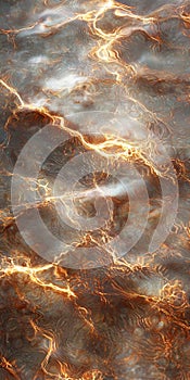 Fiery abstract liquid texture