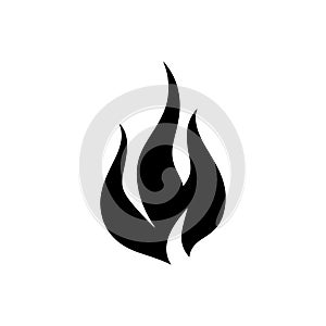 Fiery blaze flame icon