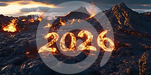 Fiery 2026 A Burning Vision of the Future