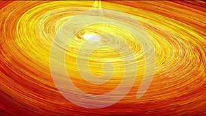 Fiery Energy Vortex. Singularity, Gravitational Waves And Spacetime