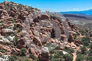 Fiery Furnace in Arches National Park, Utah