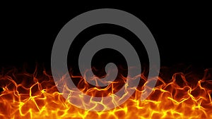 Fiery motion background