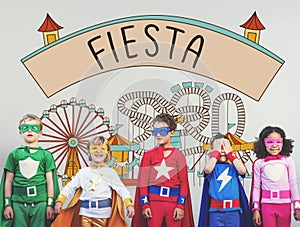 Fiesta Celebrate Enjoyment Event Fiesta Happiness Concept