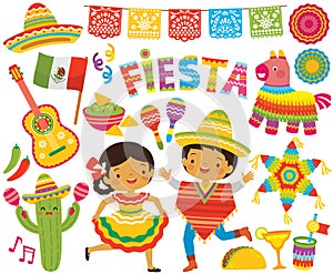 Fiesta and Cinco de Mayo clipart