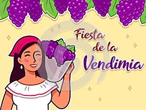 Fiesta de la Vendimia grape harvest festival photo