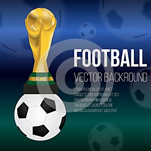 Fifa worldcup.Football, soccer sport design. Vector illustration, eps10 .