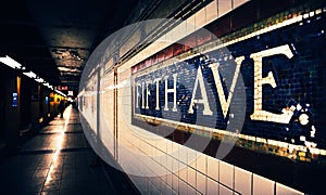 Fifth Avenue Subway Station photo