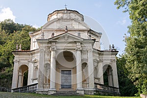 Fifth Chapel at Sacro Monte di Varese. Italy