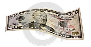 Fifty dollars banknote