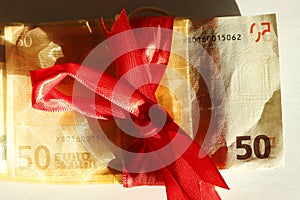 Fifty Euros Banknote