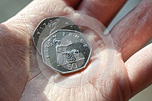 Fifty Pence Coin