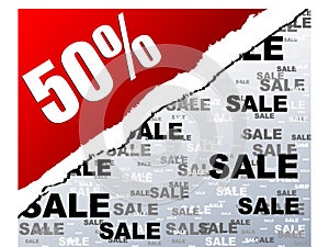 Fifty percent discount