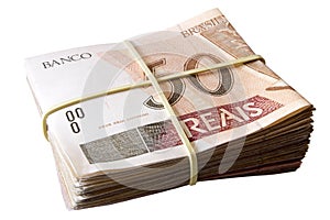 Fifty reais - Brazilian money photo