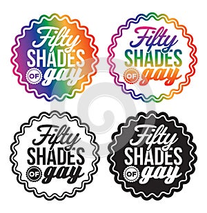 Fifty Shades of Gay Tshirt colour options