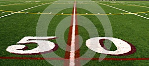 Fifty yard line