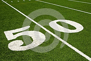 Fifty yard line