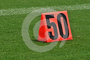 Fifty Yard Line Marker