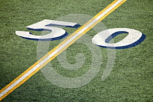 Fifty Yard line marker