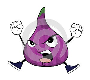 Fig cartoon character
