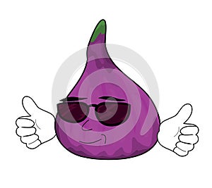 Fig cartoon character