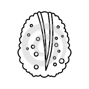 Fig fruit Line Vector Icon which can easily modify