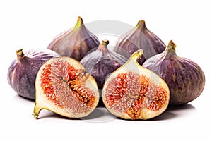 Fig fruits. Isolate on white background