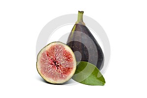 Figs isolated on white