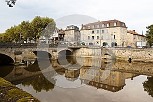 Figeac and river of Le Cele