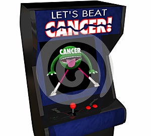 Fight Beat Cancer Treatment Cure Disease Arcade Game