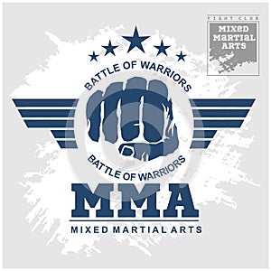 Fight club MMA Mixed martial arts