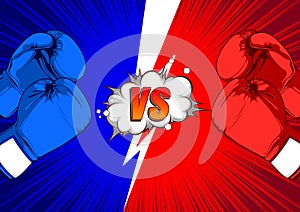 Fight Comic Background 65