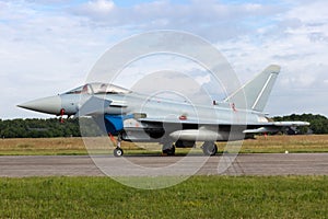 RAF Typhoon fighter jet photo