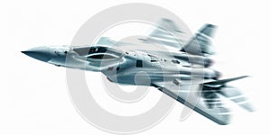 Fighter Jet in Flight. created by generative artificial intelligence