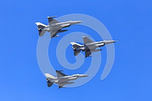 Fighter jet formation