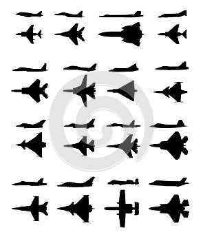 Fighter Jet Silhouette