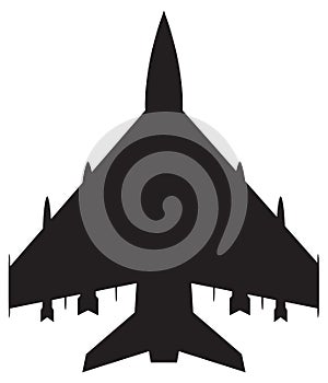 Fighter Jet Silhouette