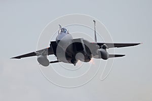 Fighter jet take off