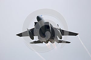 Fighter jet take off