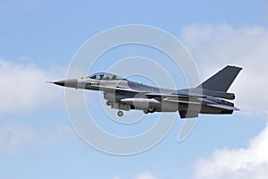 Fighter jet take off