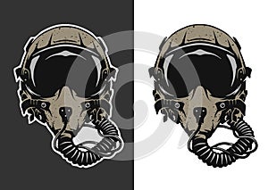 Fighter Pilot Helmet.